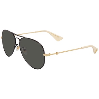 Kính mát gucci grey aviator sunglasses gg0515s00160