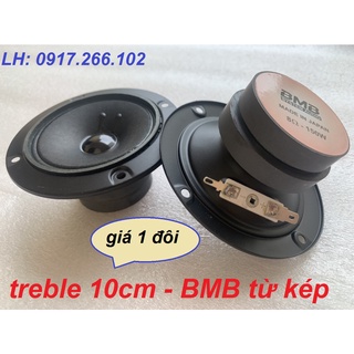 Treble giấy bmb từ kép 10cm - giá 1 cặp - Tặng kèm tụ chống cháy