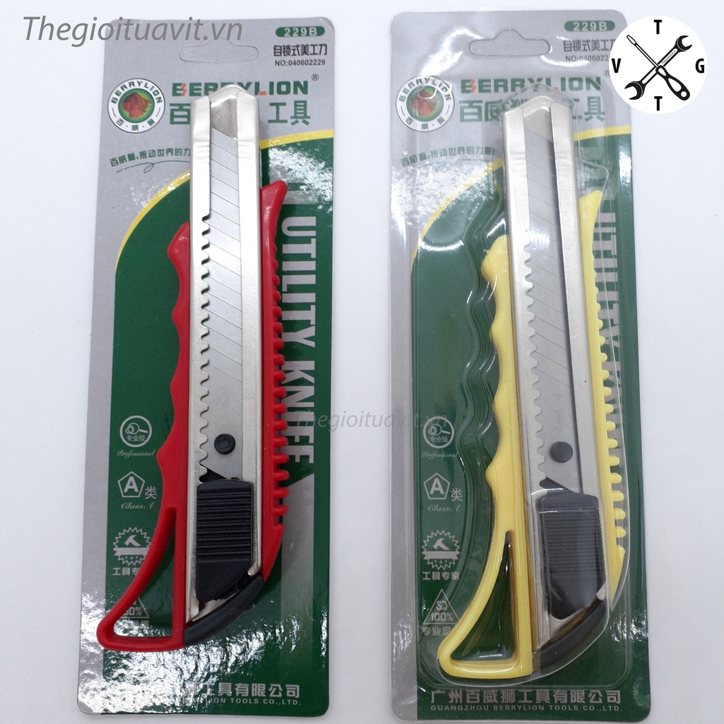 Dao rọc giấy to BERRYLION chính hãng lưỡi SK-5
