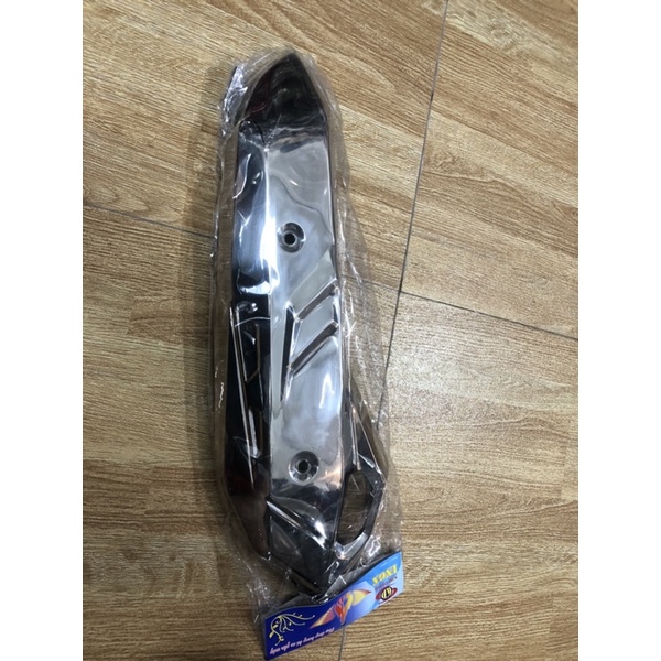 Ốp pô xe AB Air blade đời 2020-2021 (inox 304 hợp kim sáng bóng ) giá thành rẻ mẫu mã đẹp