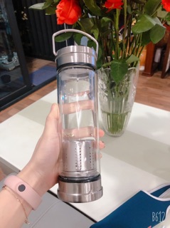 Bình nước tạo Kiềm us water 400ml (tặng túi+đá thay)