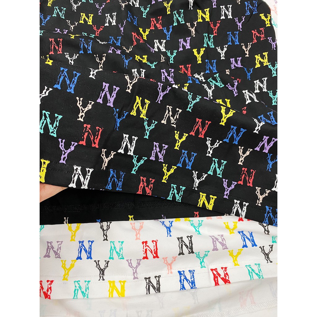 (HÀNG XUẤT XỊN) Áo đen phối logo màu M//L//b tee monogram full-logo Made-in-korea full-tem-tag-túi.