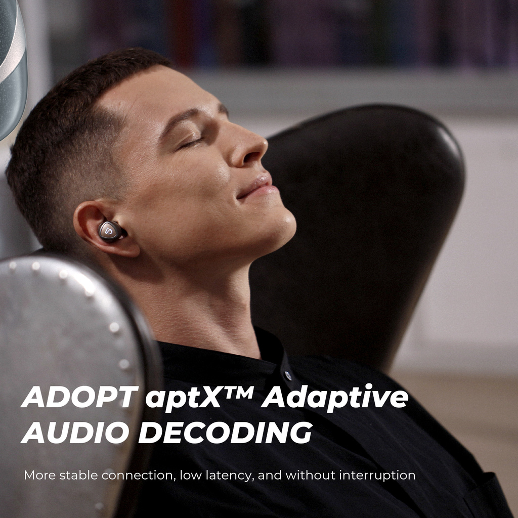 Tai nghe SOUNDPEATS Sonic Pro bluetooth 5.2 không dây thực bộ chip qcc3040 bộ giải mã âm thanh tương thích