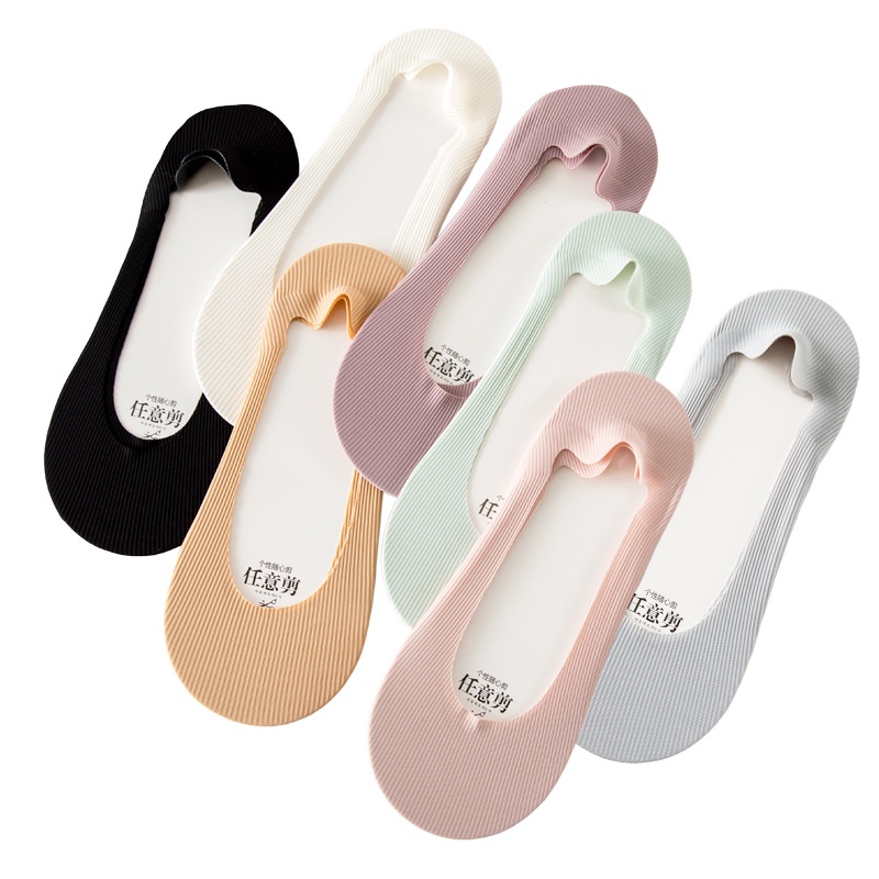 Vớ Silicone Chống Trượt Thời Trang Mùa Hè Cho Nữ WAFNHA D746