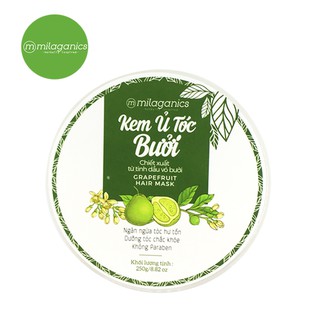 Kem Ủ Tóc Milaganics Bưởi 250g
