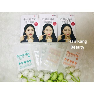 Miếng dán hút còi mụn siêu mỏng, chống thấm nước Dr Wonder Anti Spot Patch - 60 miếng