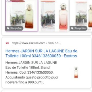 Nước hoa Hermes 100ml _  Macy's Mỹ