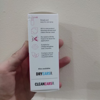 Xịt tan ráy tai cho bé Cleanears Kid 30ml Úc