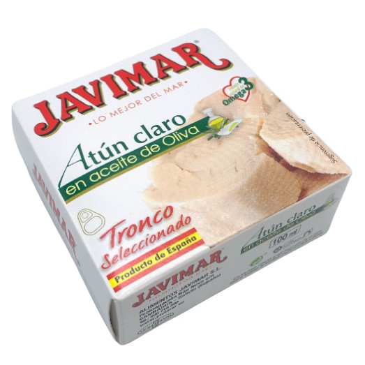 CÁ NGỪ VÂY VÀNG NGÂM DẦU Ô LIU (SOLID COMPACT) 92G – JAVIMAR
