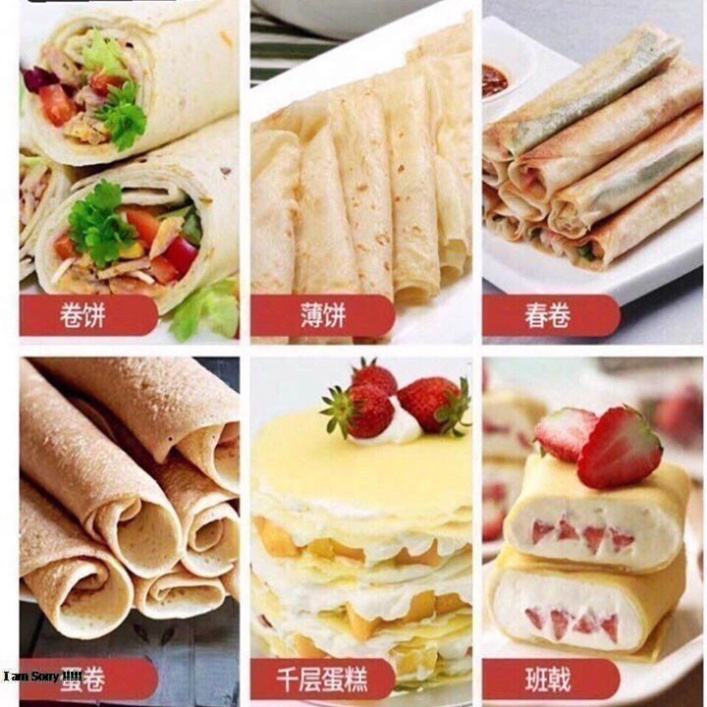 Chảo điện làm bánh tráng, bánh pancake, bánh crepe SOKANY