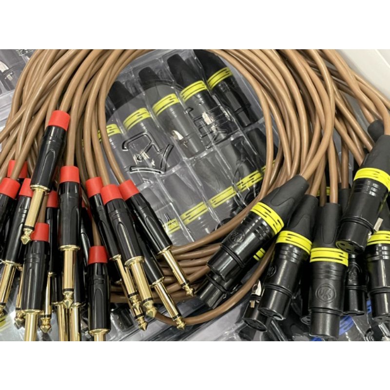 Dây canon cái ra 6ly dây bãi jack chân đồng
