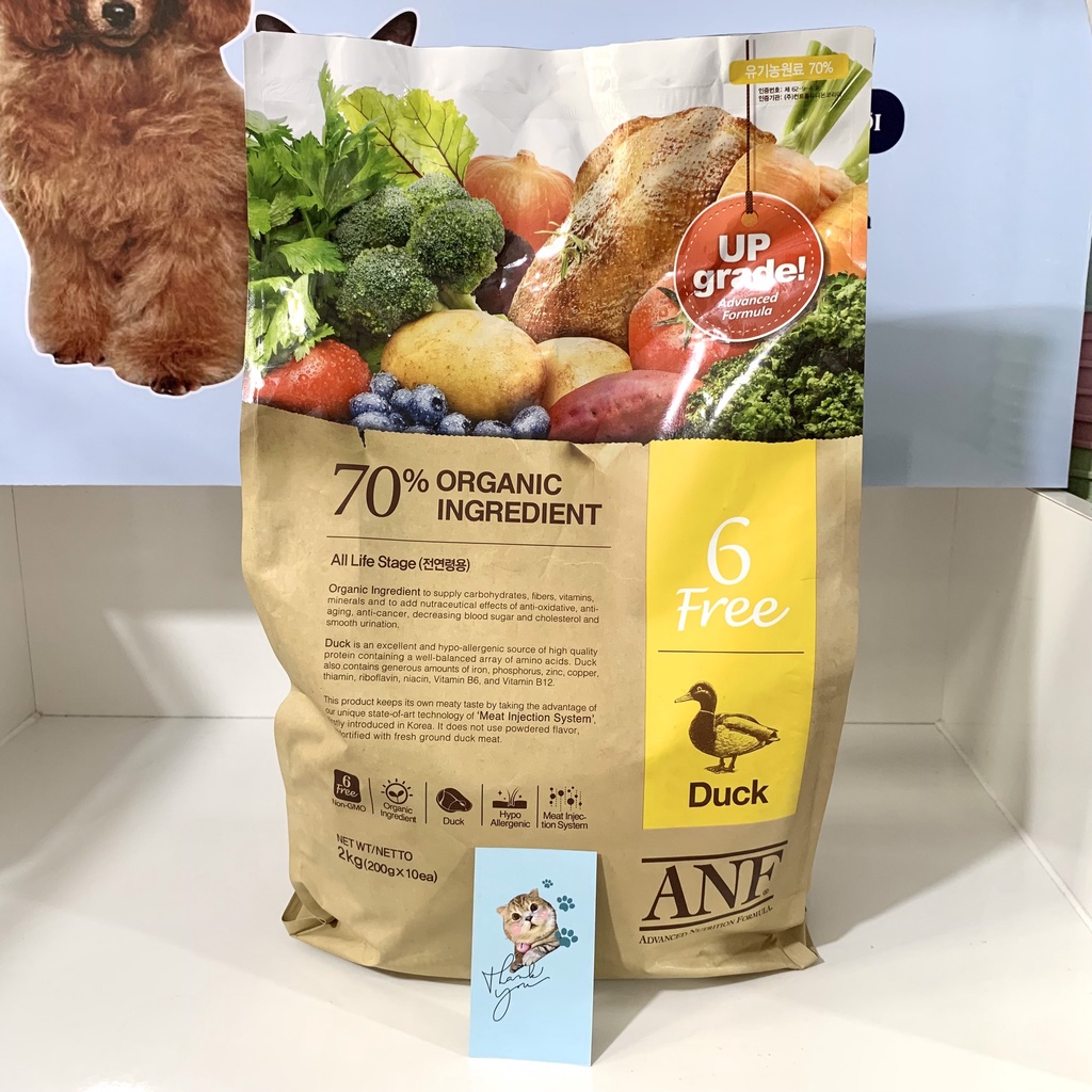 Hạt Hữu Cơ ANF 6FREE Cho Chó - 200g - 400g