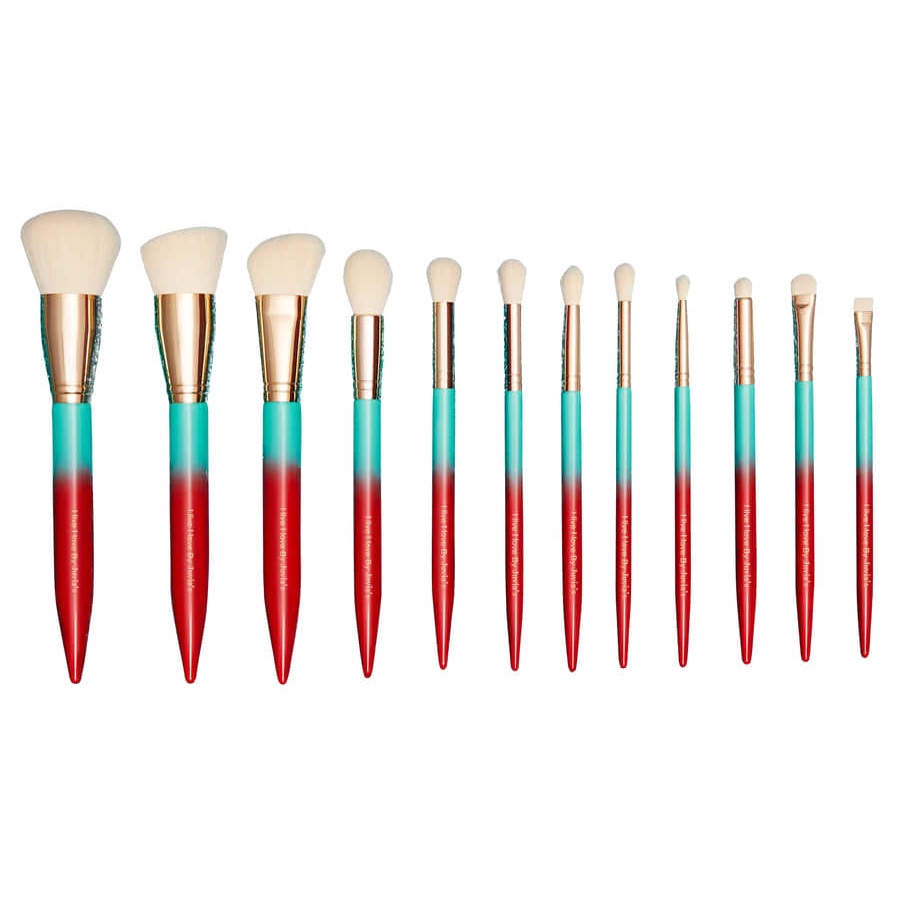 Bộ Cọ Trang Điểm Juvia's Place i Live, i Love 12 Piece Pro Essential Brush Set For Face and Eyes