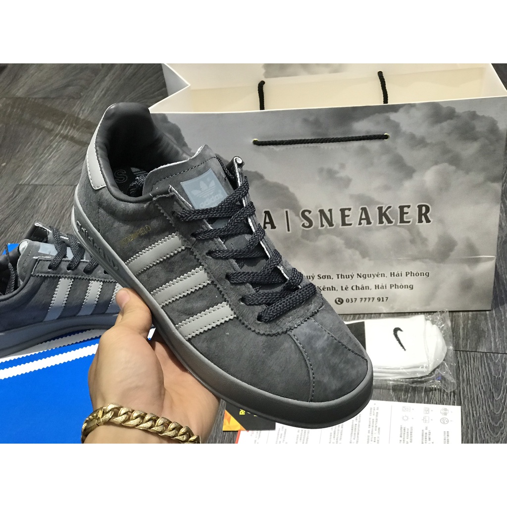 Siêu Phẩm Giày Thể Thao Sneaker A.di.das. BRoom.MFieLD Đen Xám Cao Cấp Ảnh Thật + freeship + Tặng Tất
