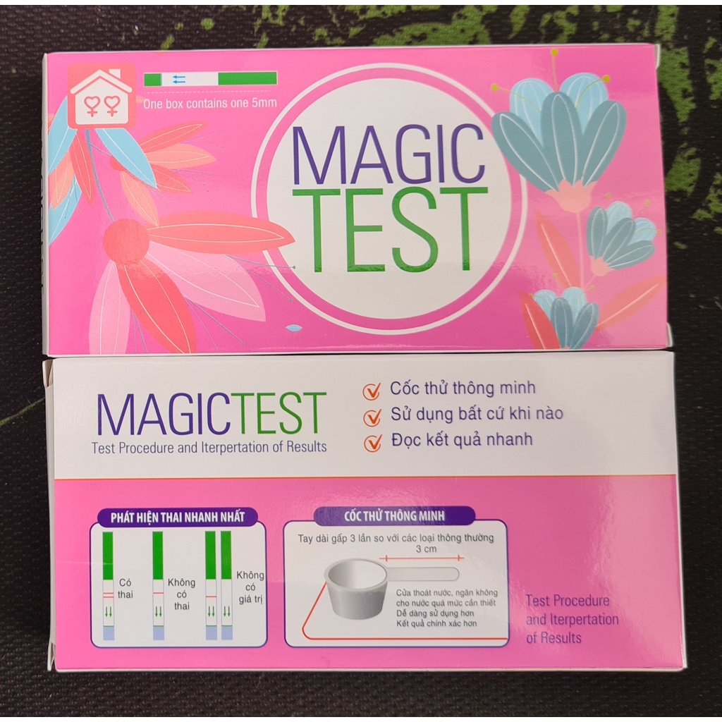 Que thử thai Magic Test - Công nghệ Nhật