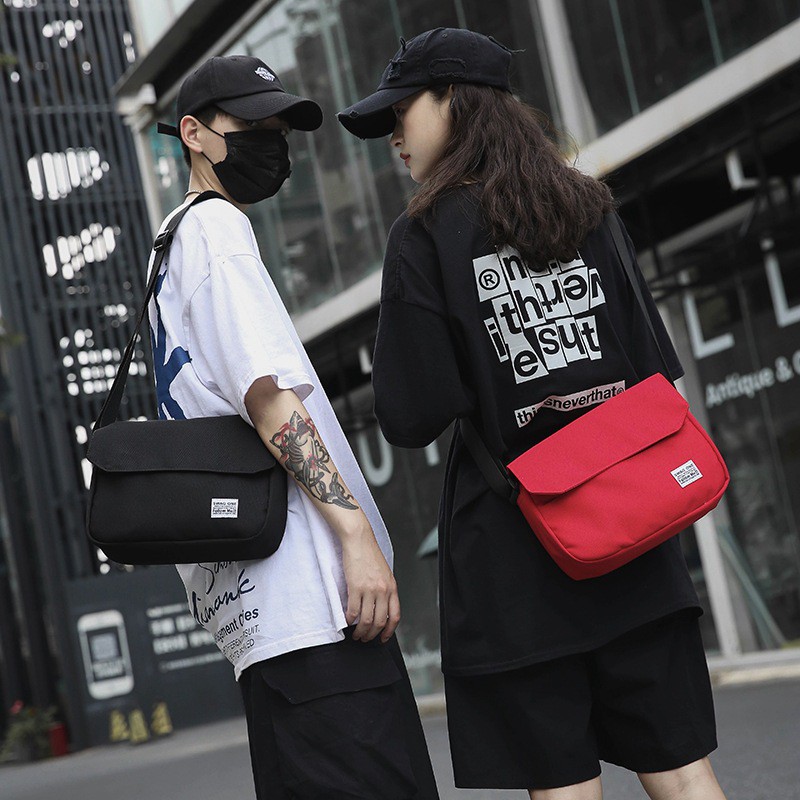 Túi đeo chéo unisex vải Canvas thời trang Hàn Quốc TC87 | BigBuy360 - bigbuy360.vn