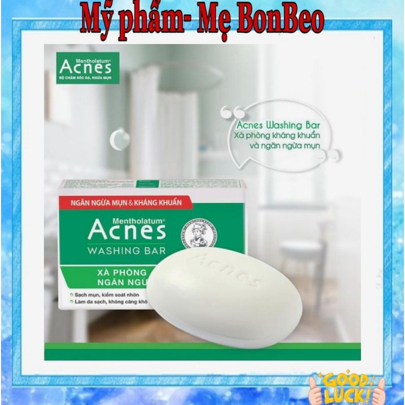 Xà bông cục Acnes ngăn ngừa mụn 75g