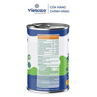 Nước Cốt Dừa Organic Vietcoco Lon 400g