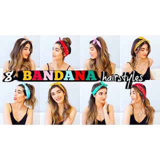 Khăn Bandana - Khăn Turban Hiphop 55x55cm (ktbv065)