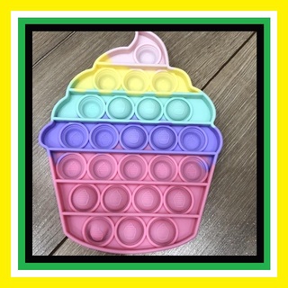 POP IT - Đồ chơi bóp bong bóng thư giãn xả stress nhiều màu sắc - Pop it hình sao