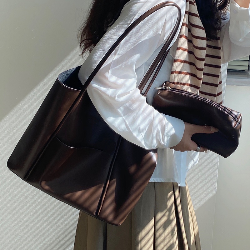 Túi xách IELGY đeo vai cầm tay sức chứa lớn phong cách Hàn Quốc thịnh hành