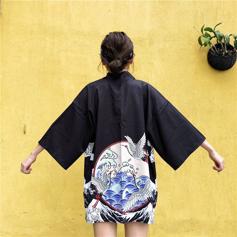 Áo Khoác Kimono Phong Cách Nhật Bản Cho Nữ | BigBuy360 - bigbuy360.vn