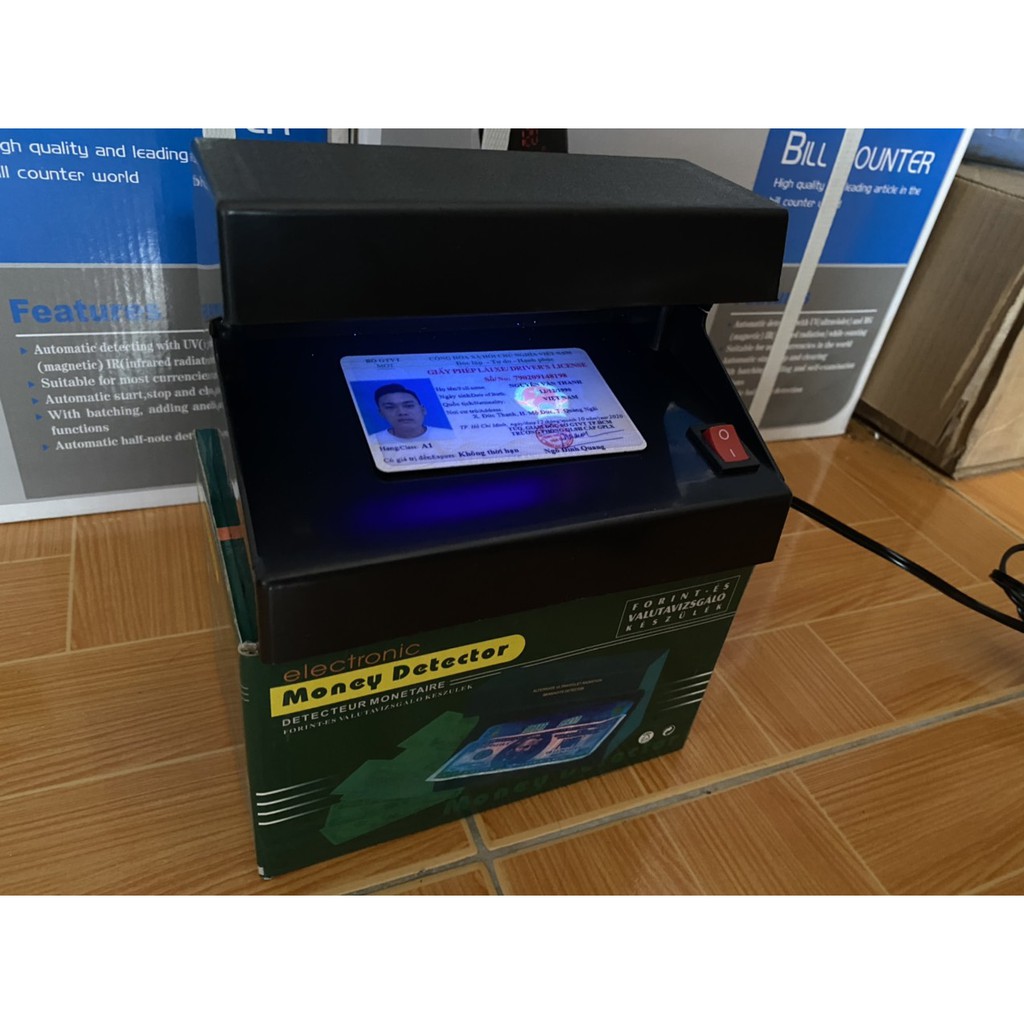 GIẢM GIÁ 30% Máy Soi Tiền Giả - Máy Soi Tiền Giả Chuyên Dùng Mini Siêu Tiện Lợi Hàng Chính Hãng