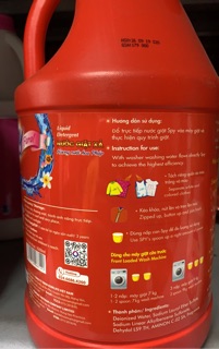 Nước giặt xả SPY new