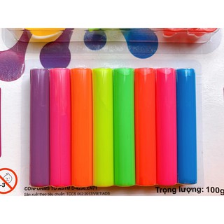 [Mã BMINCU50 giảm 50K đơn 250K] Đất Nặn Vikiart 8/12 màu
