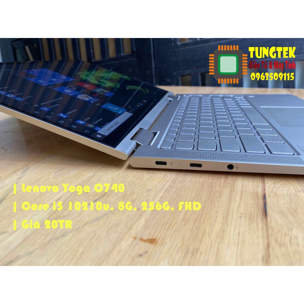 💻 TUNGTEK | Laptop Lenovo Yoga C740, i5 10210u, 8G, 256G, FHD, new | 20Tr | BigBuy360 - bigbuy360.vn