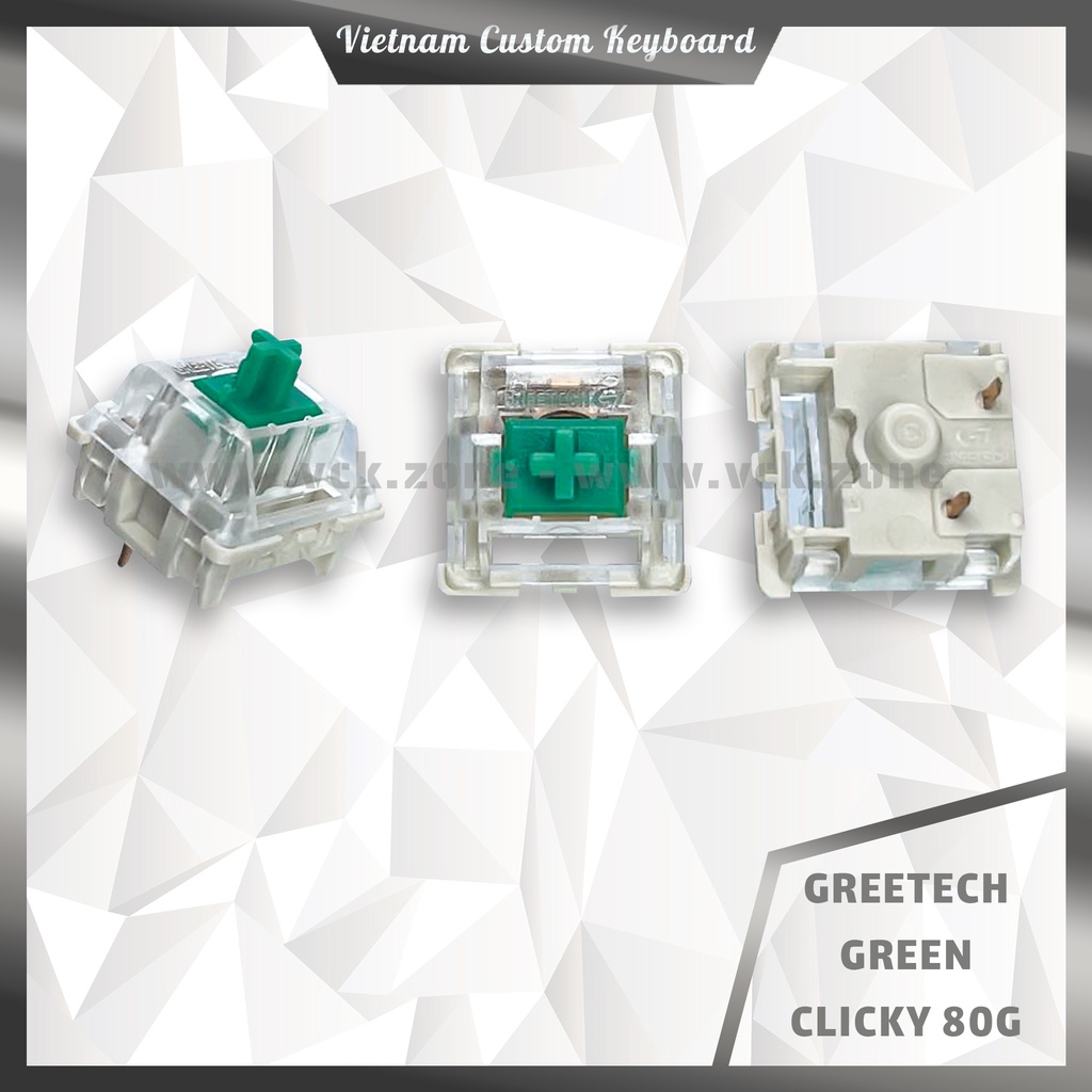 Greetech Switch | Bộ Cơ Bản Hiệu Năng Thấp | Giá Trị Sưu Tầm Cao | Linear/Tactile/Clicky | VCK