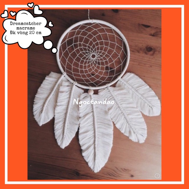 Vòng dreamcatcher macrame