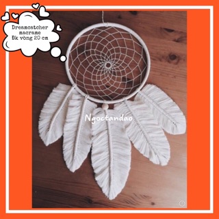 Vòng dreamcatcher macrame