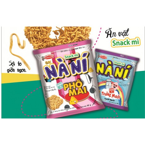 COMBO 5 GÓI MÌ TÔM TRẺ EM SNACK MÌ NÀ NÍ ACECOOK 52G | BigBuy360 - bigbuy360.vn