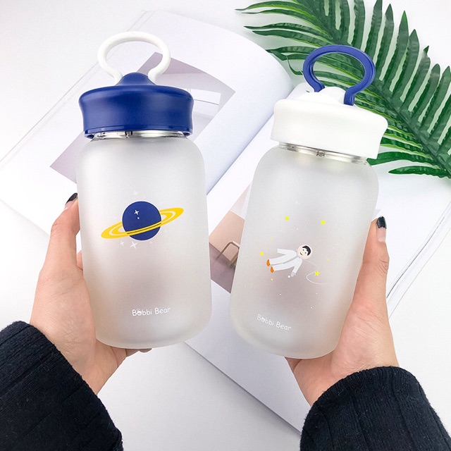 Bình Nước Du Hành Siêu Độc Lạ 600ml Bobbi Bear Kèm Túi Chống Sốc | BigBuy360 - bigbuy360.vn