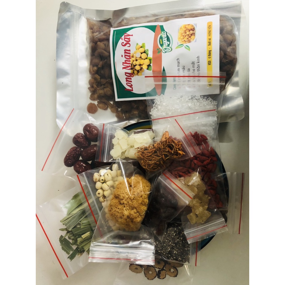 Chè DƯỠNG NHAN (chè TUYẾT YẾN ) THƠM NGON BỔ DƯỠNG ,13 vị 500gr