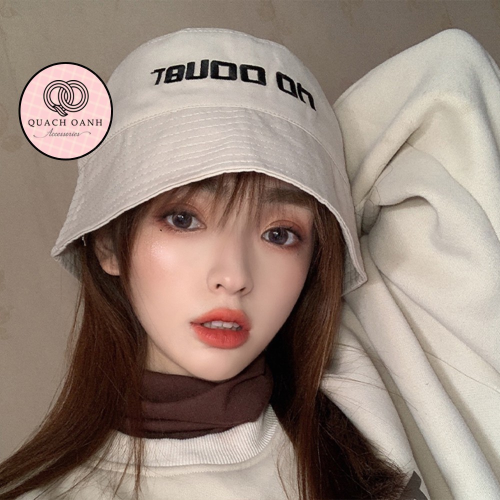 Mũ bucket tai bèo vành cụp chữ No Doubt unisex – MU53