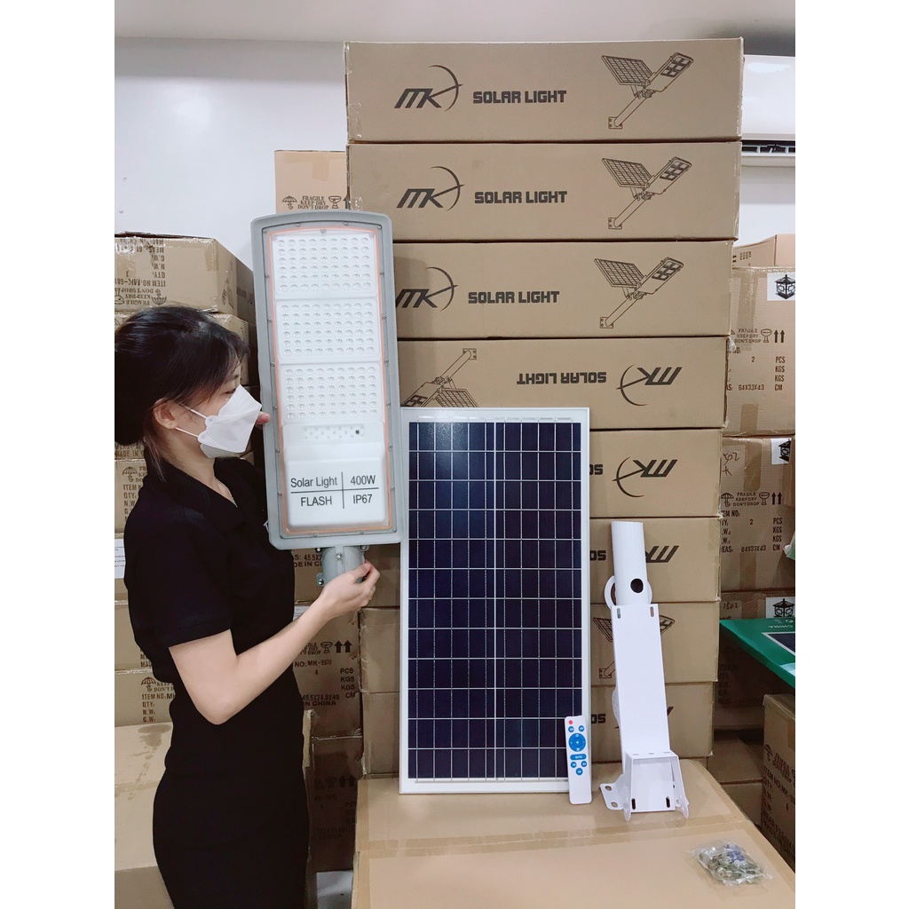 Đèn đường năng lượng mặt trời 400W MK-68400