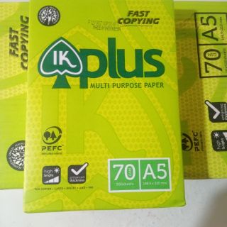 Giấy in A5- IKplus định lượng 70gsm