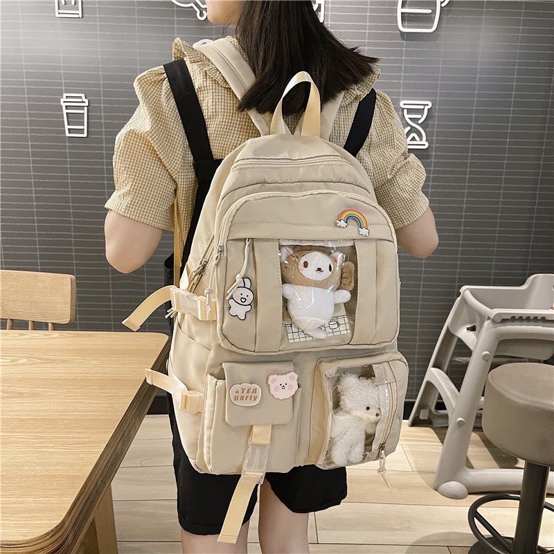 Balo thời trang Hàn Quốc form rộng rãi