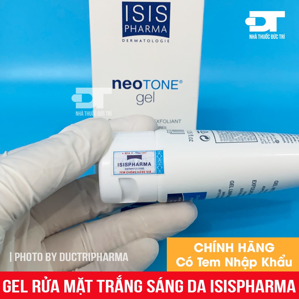 Sữa Rửa Mặt Trắng Sáng Da NEOTONE GEL ISIS PHARMA