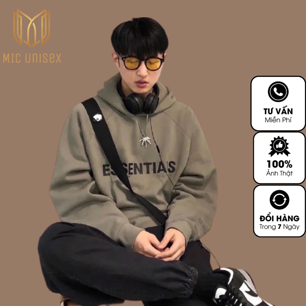 Áo Hoodie Essentials,, Chất Nỉ Bông Cotton Dày Dặn Có Đủ 5 Màu kèm ảnh thật Thời trang unisex | BigBuy360 - bigbuy360.vn
