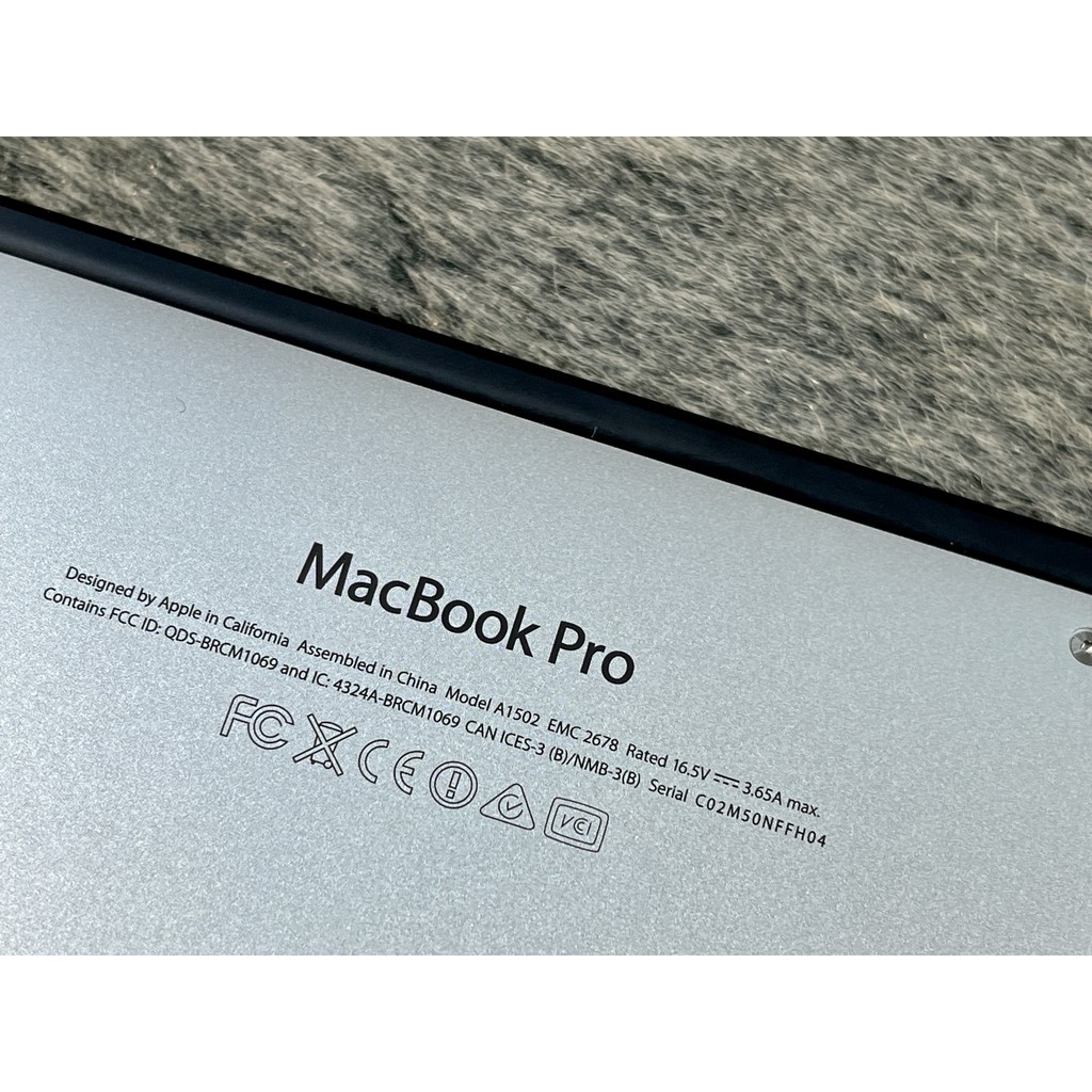 Máy tính MacBook Pro (Retina, 13-inch, Late 2013) Core i5 2.4Ghz / RAM 16GB / SSD 256GB Z0QB A1502