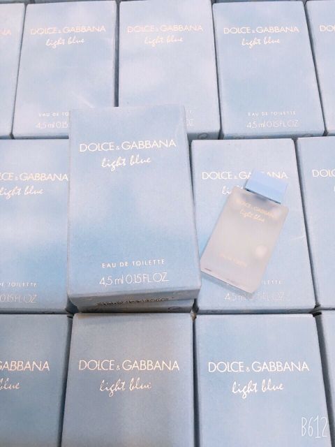 Nước Hoa Mini Nữ DOLCE & GABBANA Light Blue EDT 4.5ml