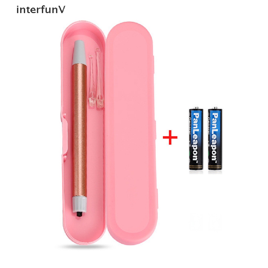 Dụng Cụ Lấy Ráy Tai Bằng Thép Không Gỉ Có Đèn Cho Bé