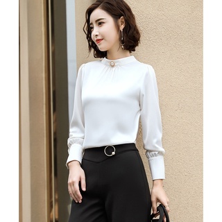 Áo sơ mi nữ dài tay , áo sơ mi lụa nữ -ta99