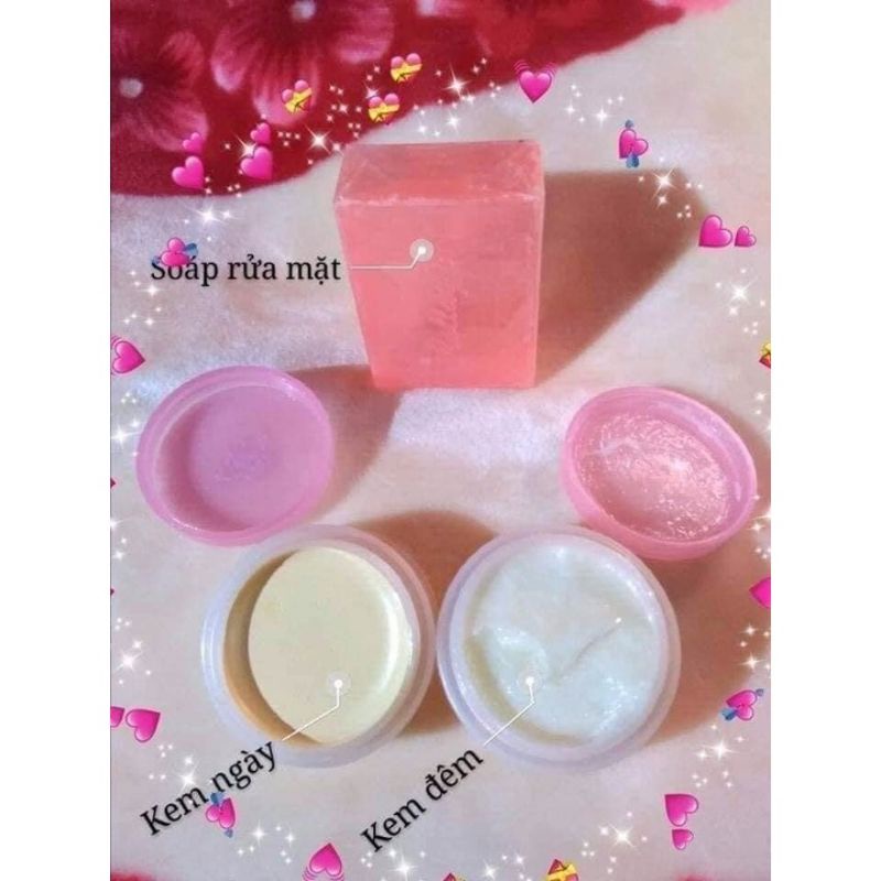 Bộ kem Collogen 701 Vit E