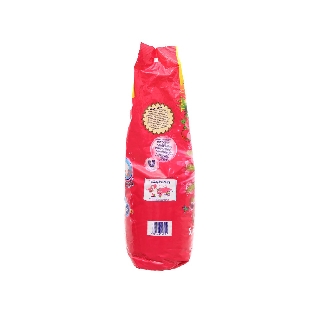 Bột giặt Surf Hương nước xả vải (Hồng) Gói lớn 5.8kg