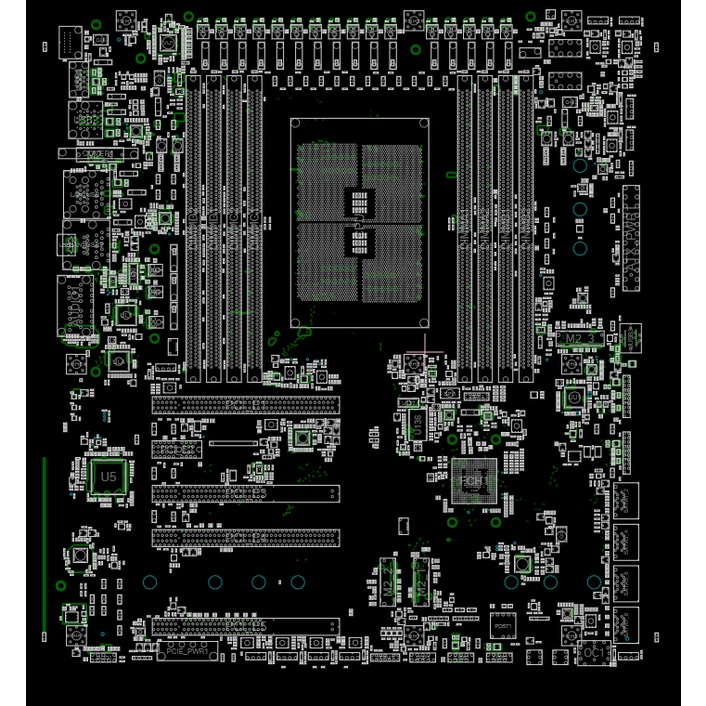 Sơ đồ mạch Boardview MS-7B92 MS 7B92 dùng cho thợ sửa chữa