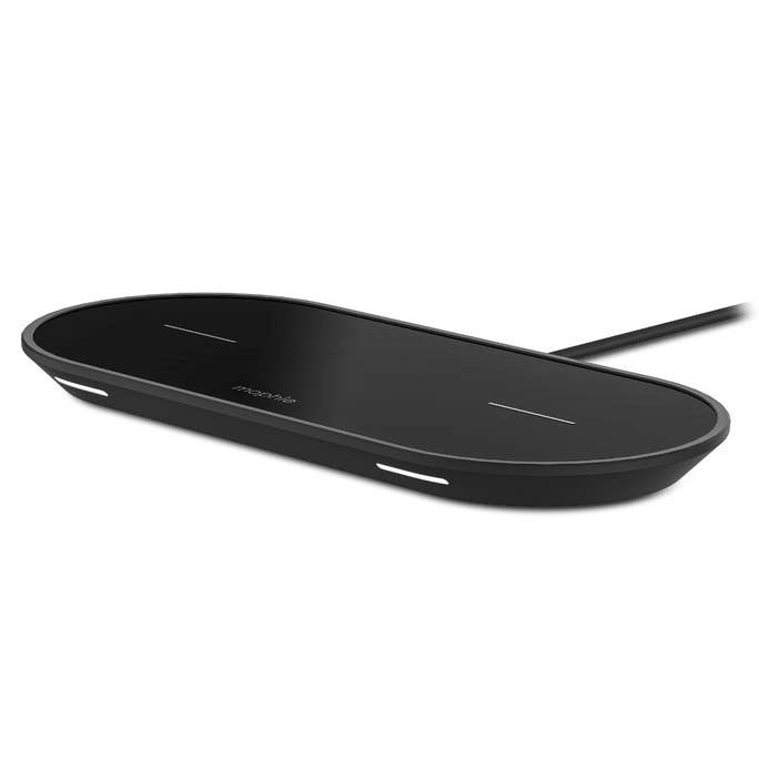 Sạc ko dây Mophie dual wireless charging pad-- Chuẩn Qi sạc cùng lúc 3 thiết bị for iP/tai nghe ko dây táo